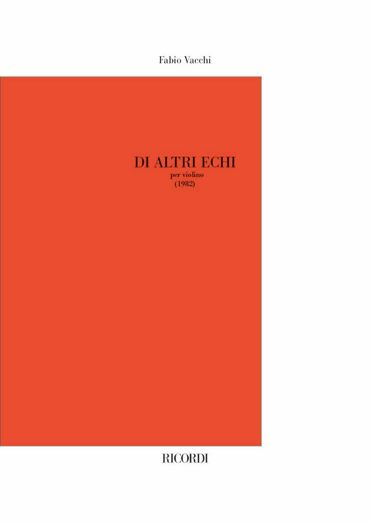 Di altri echi